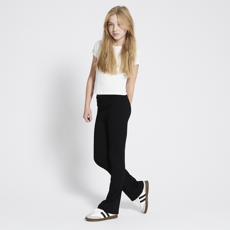 Folded flare pants "Noelle star"